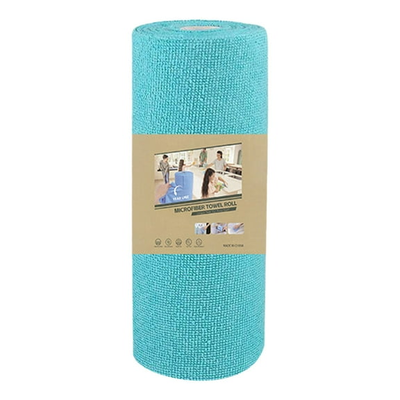 Absorbent Towel, Ongmies Microfiber Cleaning Cloth Roll - Reusable & Washable Towels for Kitchen and Car, Microfiber Rags