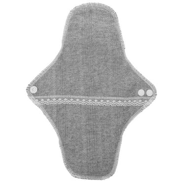 Absorbent Washable Cotton Menstrual Pads for Travel - 24cm