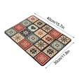 thumbnail image 1 of Absorbent & Water-Controlled Placemat, Non-Slip Drain Pad Quick Dry Mats, Washable No Slip Dining Table Mat, Absorbent Dish Draining Mat, Boho Style Dish Drying Mat, 1 of 5