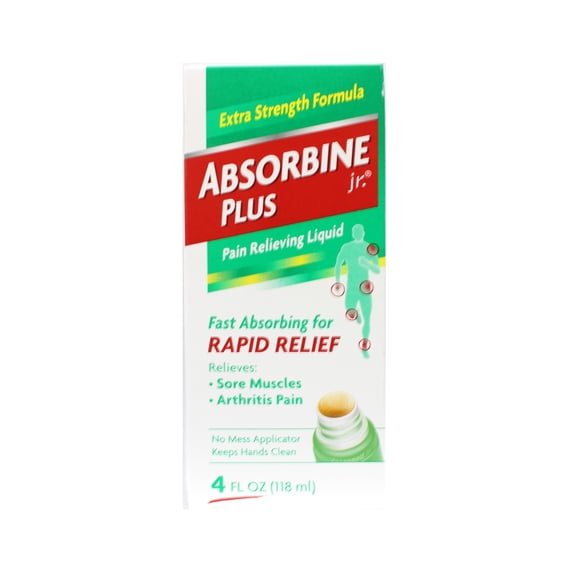 Absorbine Jr. Medicine - Pain Relieving Liquid for Body, Sore Muscles ...
