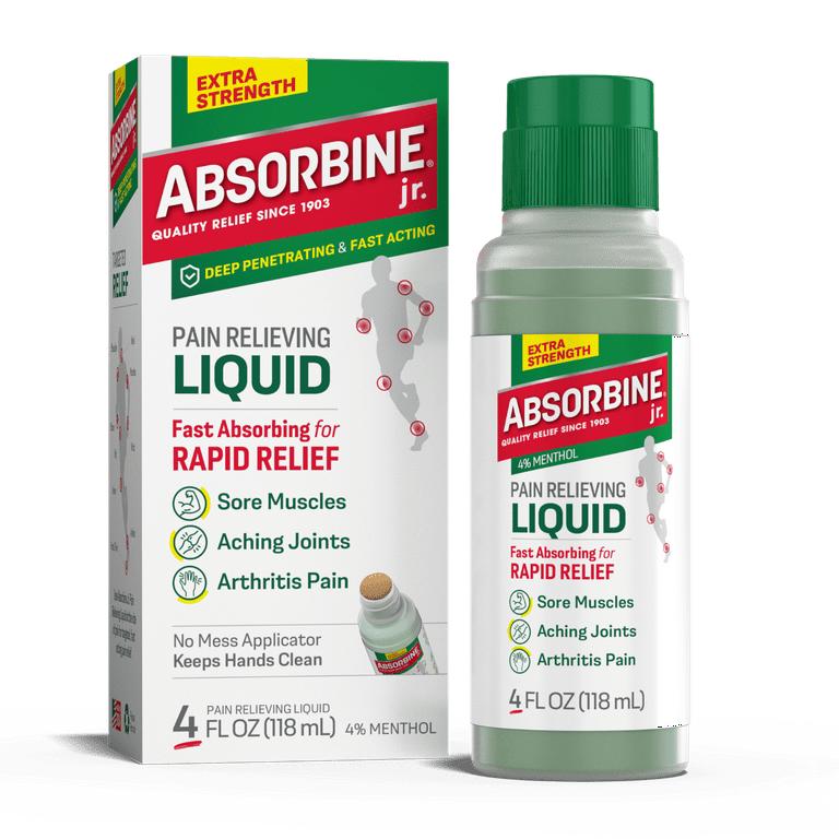 https://i5.walmartimages.com/seo/Absorbine-Jr-Pain-Relieving-Liquid-with-Menthol-for-Sore-Muscles-Joint-Aches-and-Arthritis-Pain-Relief-4oz_8278595e-3dcd-427a-87bf-fc287d200f87.a54344234deb0875673a57a4bc1b8fe7.png?odnHeight=768&odnWidth=768&odnBg=FFFFFF