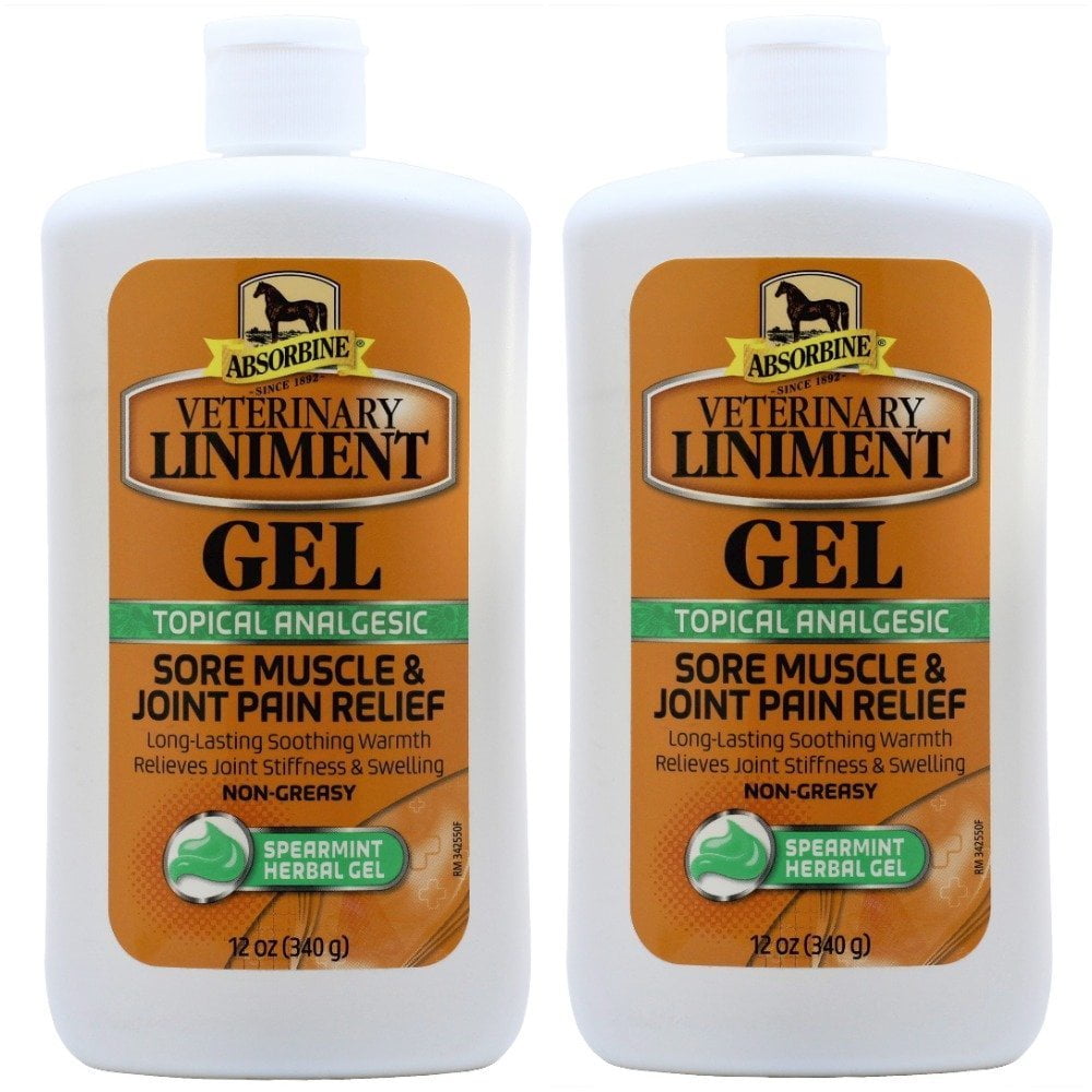 Absorbine Veterinary Liniment Gel, 12-Ounce