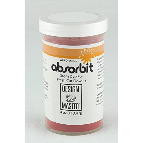 Absorbit Stem Dye for Fresh Cut Flowers Matte Finish Systemic (Orange)