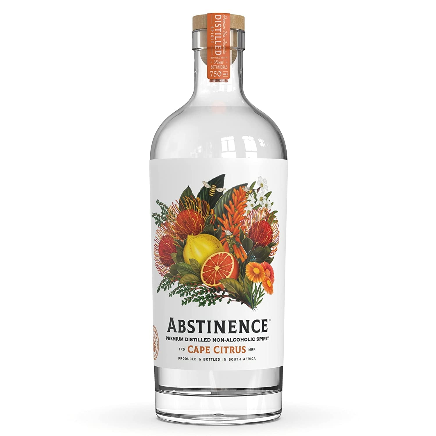 Abstinence Spirits Cape Citrus Award winning NonAlcoholic Spirit