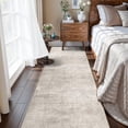 thumbnail image 1 of Abstract 2x10 Kitchen Rug Runners - Washable 10ft Hardwood Sink Rugs Non-slip Hallway Entryway Area Soft Floor Mat Indoor Farmhouse Carpet For Bathroom Living Room Bedroom (2 X 10 Beige/cream), 1 of 8