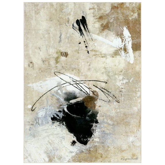 Abstract 45 Washable Abstract Art Area Rug size 8'x10', Power-loomed, Heavenly Softness with Non-Slipping Backing