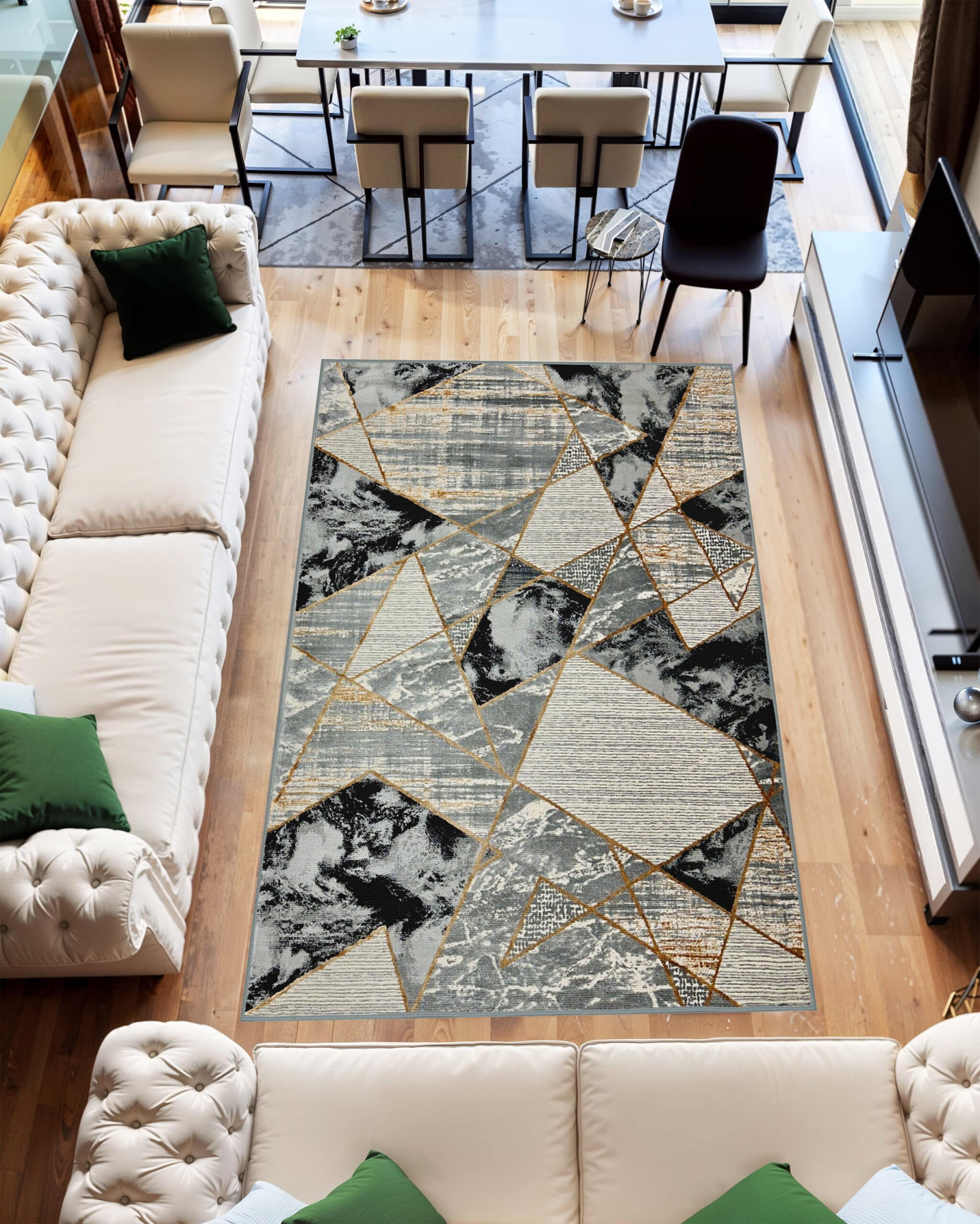 Abstract 5x7 Rugs Abstract 5x7 Marble Area Rug Contemporary Modern Artistic Carpet for ...
