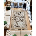 thumbnail image 1 of Abstract 8x10 Marble Area Rug Contemporary Modern Artistic Carpet for Living Room Bedroom, 1 of 9