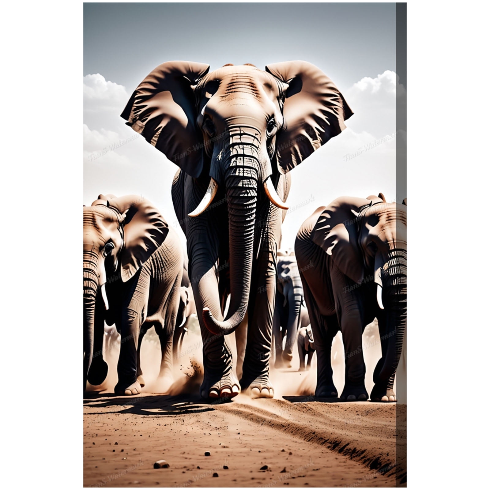Elephant Wall Art main image 0