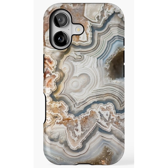 Abstract Agate Geode Design Stone Art Phone Case for iPhone 11 12 13 14 15 16 17 Pro Max
