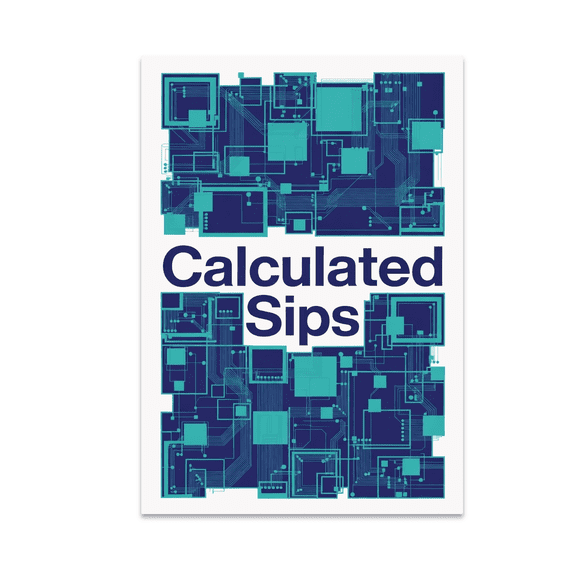 Abstract Algorithm Wall Art - Tech Enthusiast - 13x19 Poster Print