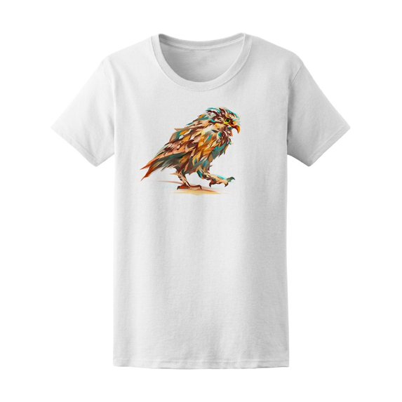 Abstract And Colorful Little Owl T-Shirt Men -Image by Shutterstock, Male Small