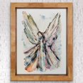 Abstract Angel Wall Art Print, Colouful Drawing, Guardian Tribute ...