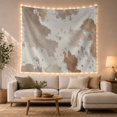 thumbnail image 1 of Abstract Animal Print Shapes on Light Background, Calming Minimalist for Nature Lovers, Neutral Earthy Wall Art, Housewarming Gift, Tapestry Wall Hanging for Living Room and Bedroom, 1 of 7