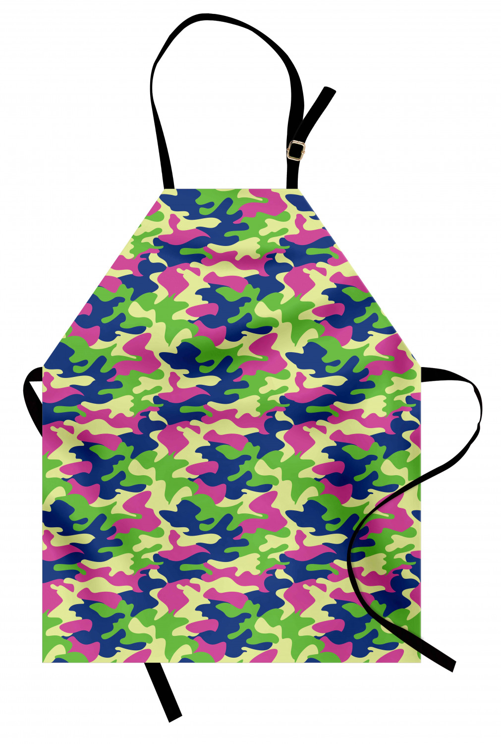 Abstract Apron Camouflage Style Pattern with Vibrant Tones Modern ...