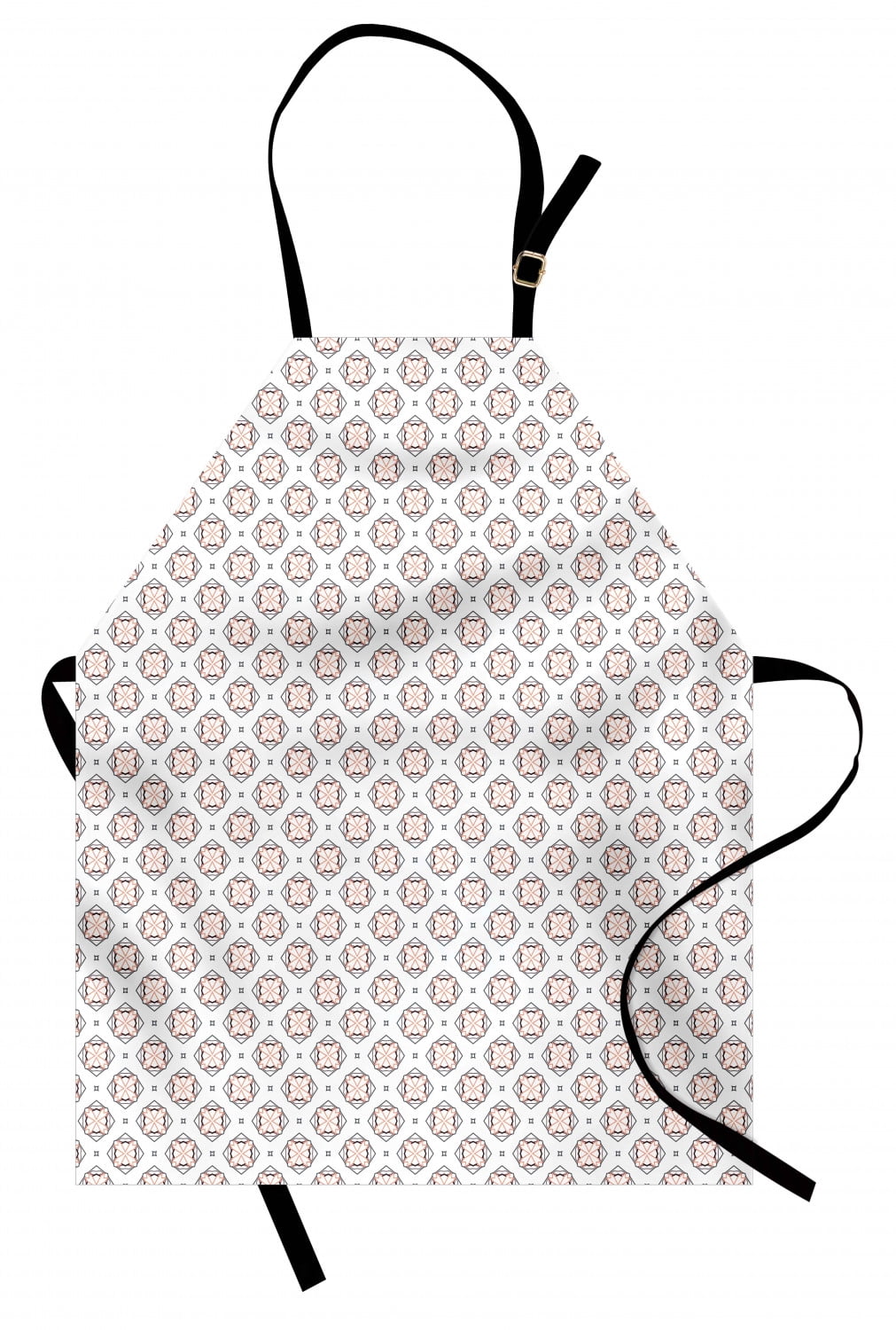 Abstract Apron, Continuing Motifs of Geometric Shapes Ornate Tile ...