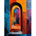 thumbnail image 1 of Abstract Archway Canvas Print, Decor for Living Room, Office, Hallway, Entryway, Home, 1 of 8