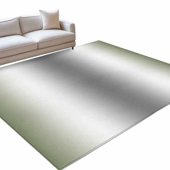 Abstract Area Rugs 6x9ft Gray Seaweed Rate Gradient Ombre Floor Rug Non Slip Low Pile Ultra Soft Throw Carpet for Entryway Indoor Entrance Kitchen Bathroom