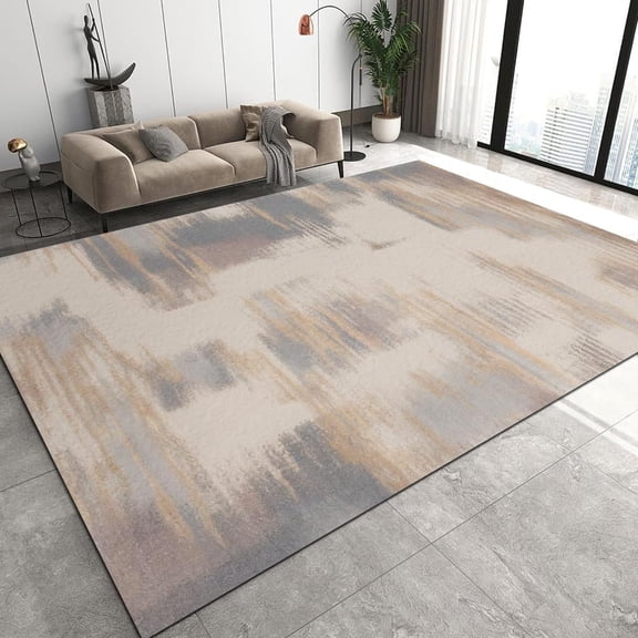 Abstract Area Rugs, Retro Cement Wall Bedroom Carpet, Indoor Soft Carpet for Room Dorm Home Decor, 2' x 3'