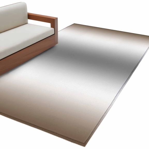 Abstract Area&nbsp;Rug 4x6ft Brown Gray Gradient Ombre Non-Slip&nbsp;Washable Square&nbsp;Rugs Soft Felt Indoor Floor Mat for Bedroom Kitchen Living Room Bathroom