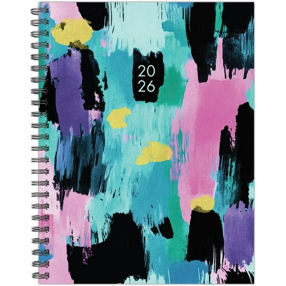 Abstract Art 2026 6.5" x 8.5" Weekly Monthly Softcover Planner