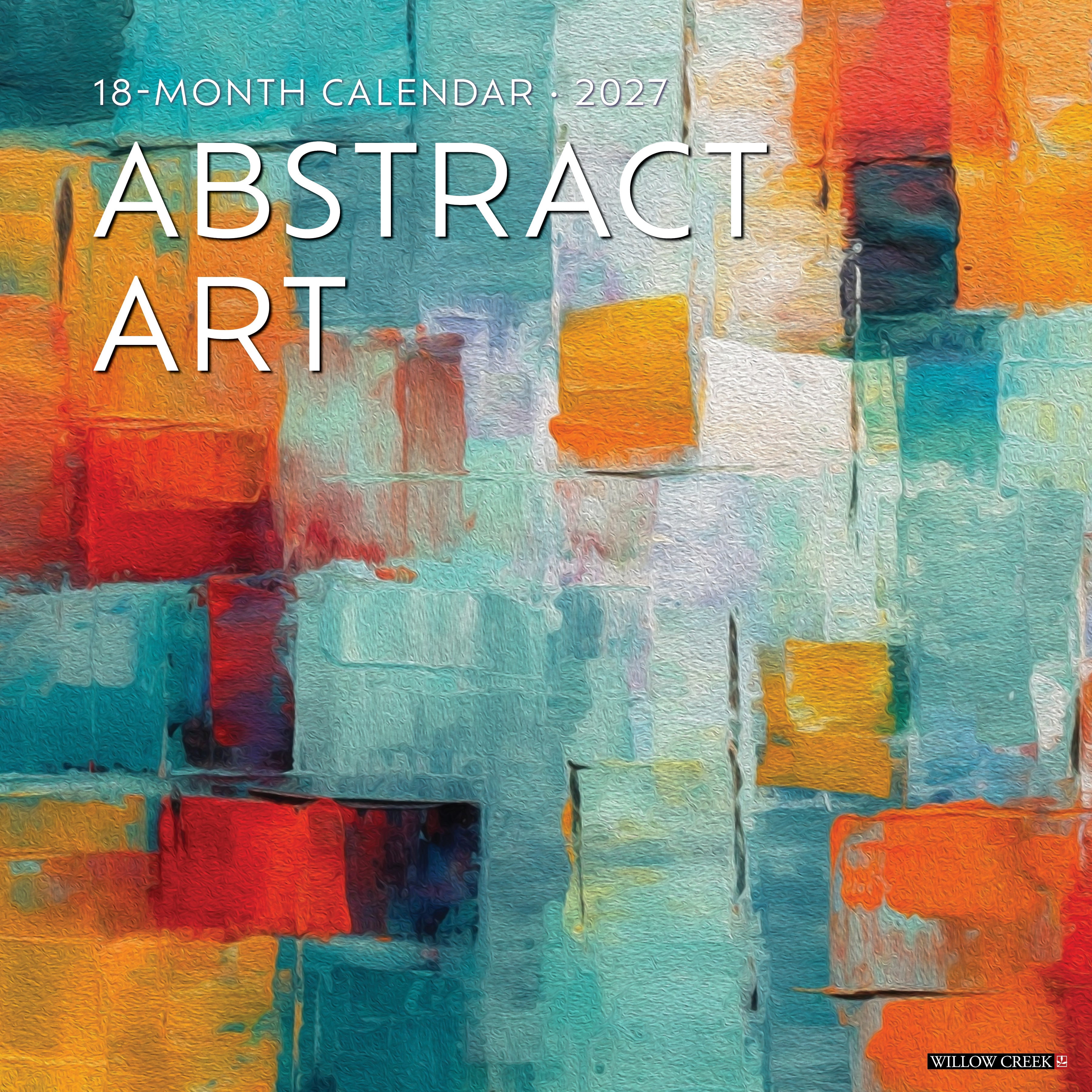 Willow Creek Press, Abstract Art 2027 Wall Calendar