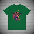 thumbnail image 1 of Abstract Art Cow tshirt, Modern animal tee, Farm fashion, Cow lovers Gift, 1 of 2