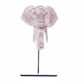 thumbnail image 1 of Abstract Art Elephant Head Resin Sculpture for Modern Home Decoration, Influencer Picks Adorning Items for Living Room, Office, Desk, Bookshelf, Shelf, Nightstand, TV Stand, 1 of 10
