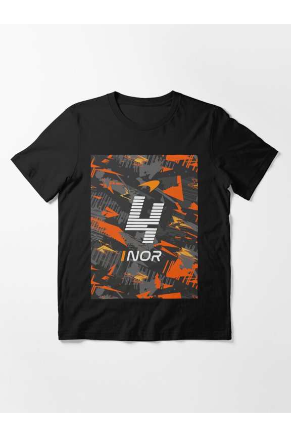 Abstract Art Graphic Style Formula Driver No 4 Essential Apparel Unisex T-Shirt up to Size 5XL