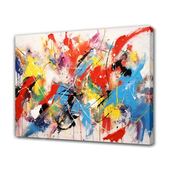 Abstract Art Modern Decorative Painting Abstract Painting Framed Canvas Poster Bedroom Decor Sports Landscape Office Room Decor Gift,Frame-style,08x12inch(20x30cm)