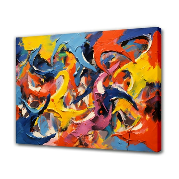 Abstract Art Modern Decorative Painting Feet Framed Canvas Poster Bedroom Decor Sports Landscape Office Room Decor Gift,Frame-style,28×41inch (70×105cm)