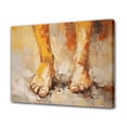 thumbnail image 1 of Abstract Art Modern Decorative Painting Foot Framed Canvas Poster Bedroom Decor Sports Landscape Office Room Decor Gift,Frame-style,28×41inch (70×105cm), 1 of 8