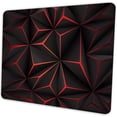 thumbnail image 1 of Abstract Art Mouse Pad with Personalized Red Design Computer Laptop Non-Slip Rubber Mousepad 9.5x7.9 Inch, 1 of 6