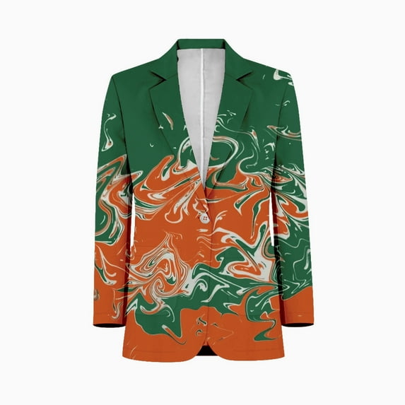 Abstract Art Painting Background Texture Men's Suit Blazer Casual Party Wear Slim Fit Suit Jacket Fashionable Luxury British Style Men Suit Coat