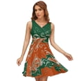 thumbnail image 1 of Abstract Art Painting Background Texture Sleeveless Dress Women Summer Evening Dresses Ladies Sundress, 1 of 7
