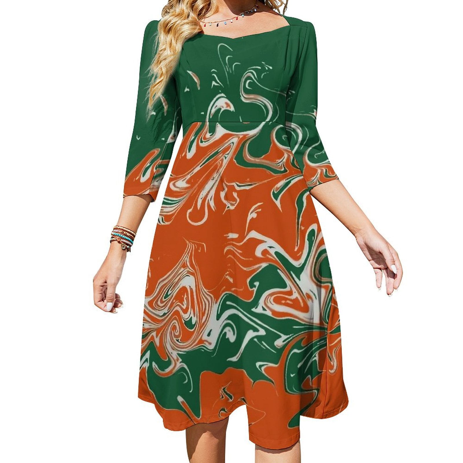 Art Embroidered White Simple Long Dress Summer Women Dress Q295A