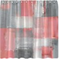 thumbnail image 1 of Abstract Art Shower Curtain Grunge Modern Abstract Oil Painting Hippie Cool Art Fabric Bathroom Curtain with Hook, 1 of 4