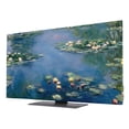 Abstract Art TV Cover for 75 Inch Screen,Stretch Fabric Dustproof TV ...