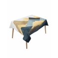 thumbnail image 1 of Abstract Art Table Cloth 52x70 Inch Rectangle, Illustration Mountains Oil Painting Waterproof Tablecloth Washable Table Cover for Party Picnic Dinner Decor, 1 of 9