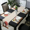 Abstract Art Table Runner Luxury Wedding Banquet Table ration Table