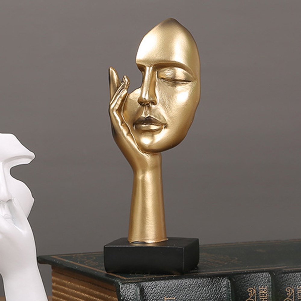 Abstract Art Thinker Statue Abstract Art Figurine Resin Sculptures