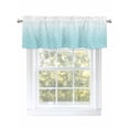 thumbnail image 1 of Abstract Art Valances for Windows Classic Blue Line Gradient Modern Rod Pocket Curtains Valance Short Window Treatment Drapes for Living Room, Bedroom Bathroom 60"&nbsp;W x 18" L, 1 of 5