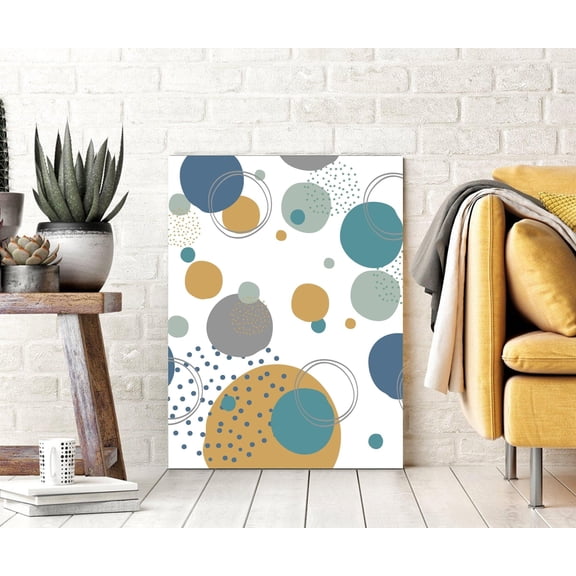 Abstract Artwork Circle  Home Decor Canvas Prints Framed art
