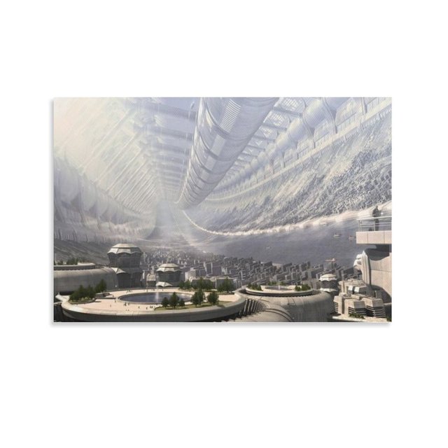 Abstract Artwork City Landscape Canvas Extra Large Wall Art Cityscape