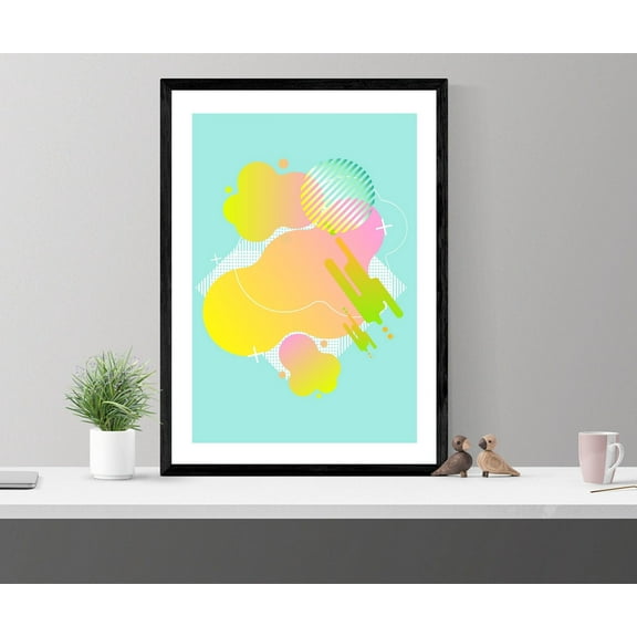 Abstract Artwork Light Design Wall Art Wall Decor G Canvas Prints Framed art