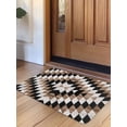 thumbnail image 1 of Abstract Aztec Door Mat&nbsp;Indoor Outdoor Entrance,Non Slip Small Rug for Kitchen Bathroom Entryway Rug,Brown Geometric Farmhouse Southwestern Washable Doormat Floor Mat for Office 18x30 Inch, 1 of 8