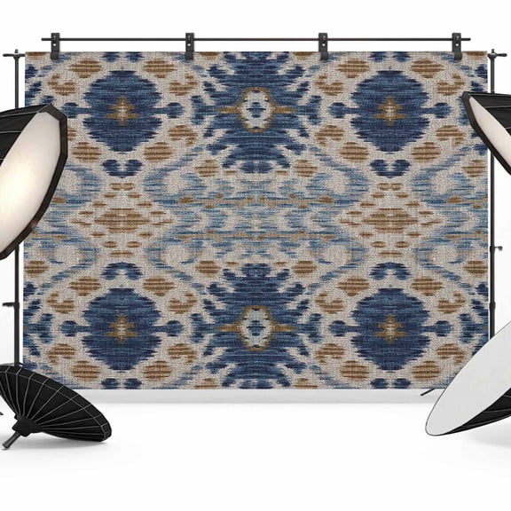 Abstract,Backdrop for Photoshoot,Photography Photo Studio Background Wall Backdrop,Contemporary Minimalist Geometric Flower Back Drop Banner Panel for Portraits Wedding Party Live Streaming 8x6Ft