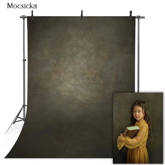 Abstract Backdrop for Child Kid Portrait Photography Vintage Texture Background for Photographic Studio Old Master fondos Prop
