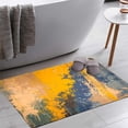 thumbnail image 1 of Abstract Background Made of Colored Bath Rugs 16x24 Inch Non Slip Bath Mat Quick Dry Absorbent Thin Bath Rug Fit Under Door Washable Bath Floor Rugs for Bathroom Bathtub Shower Sink,Multi 5, 1 of 6