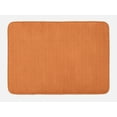thumbnail image 1 of Abstract Bath Mat, Angled Lines Composition in Checkered Square Style Frames Geometric, Plush Bathroom Decor Mat with Non Slip Backing, 29.5" X 17.5", Vermilion Earth Yellow, by Ambesonne, 1 of 2